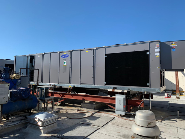Carrier mechanical unit